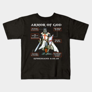 Armor Of God Kids T-Shirt